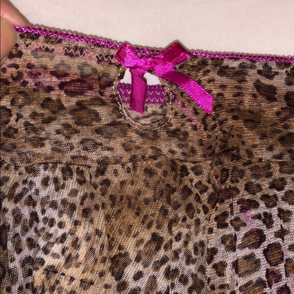 New Passion Forever Sexy Animal Print Thong Panty - Picture 2 of 13